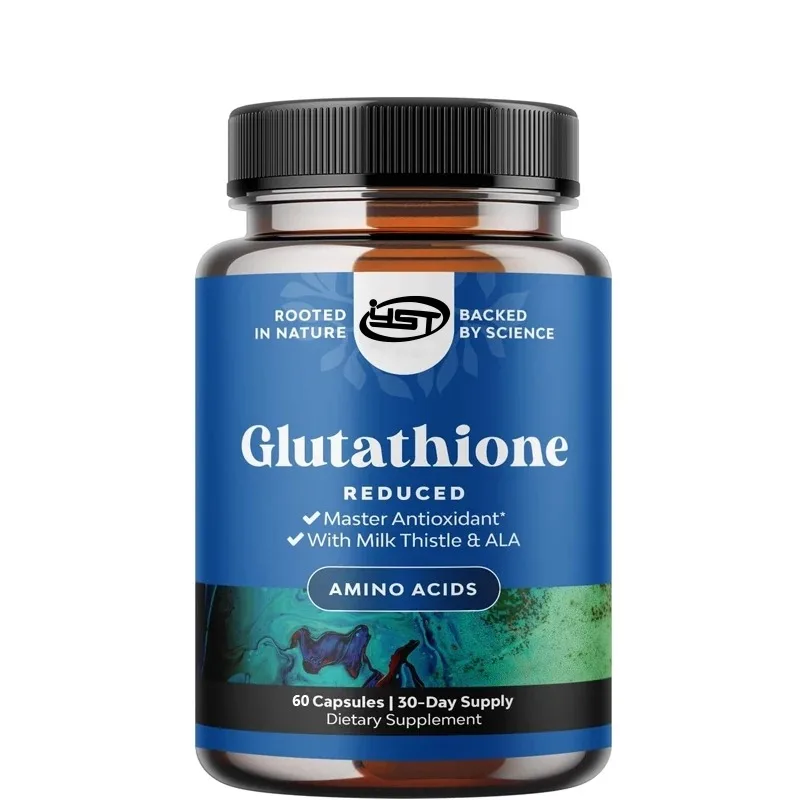 Milk Thistle Silymarin - Reduced Glutathione Supplement Containing Glutamic Acid
