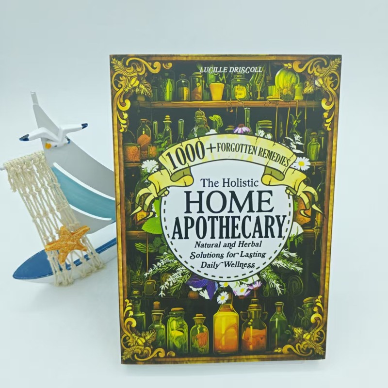 Herbal Wellness For You - Forgotten Apothecary Recipes Remedies Book, Natural