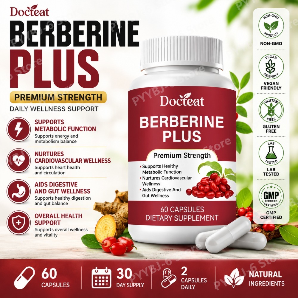 Berberine Plus Supplement 60Ca – обзор и цена Herbal Wellness For You