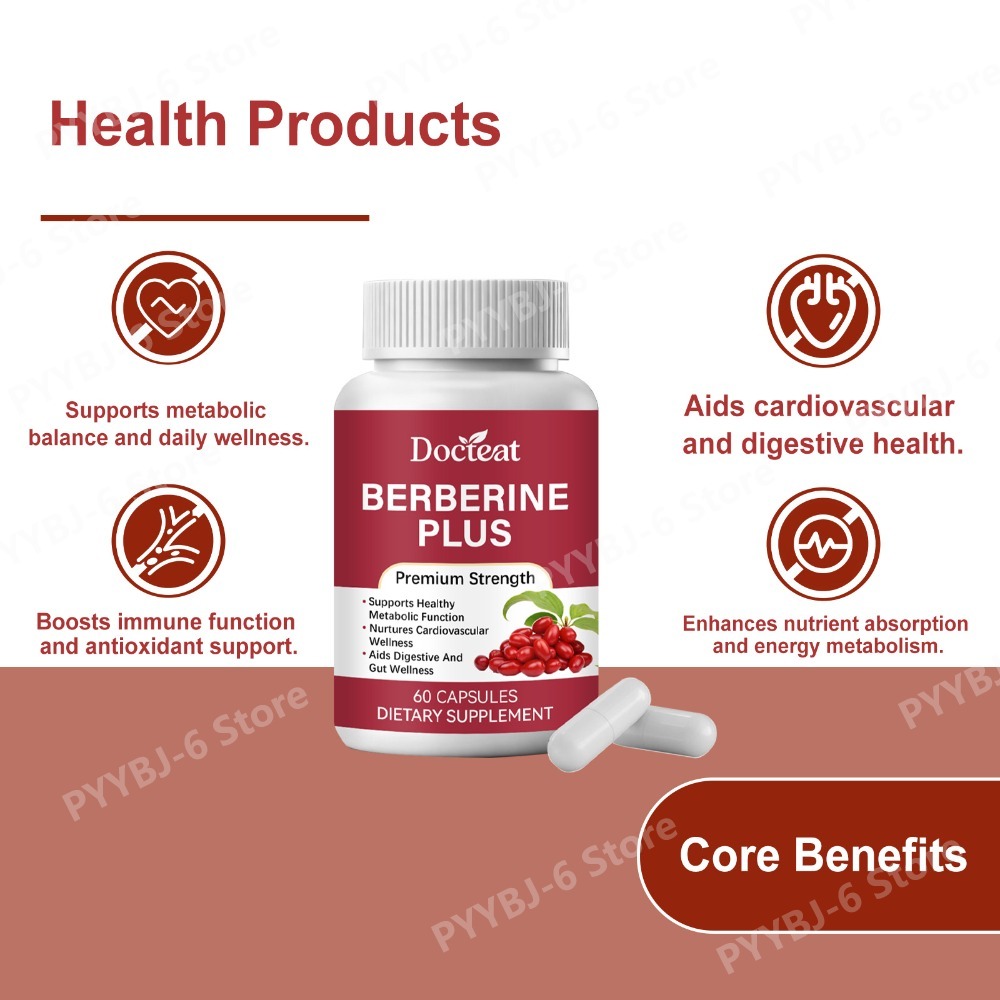 Berberine Plus Supplement 60Ca – обзор и цена Herbal Wellness For You