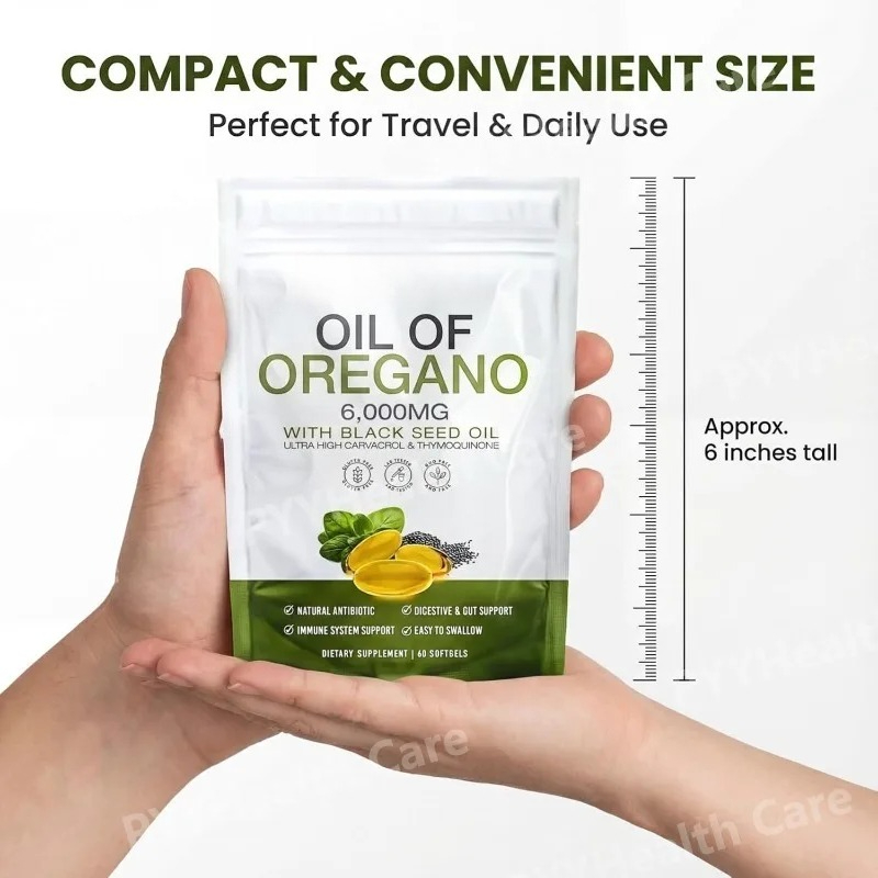Oregano Oil with Black Seed Oi – обзор и цена Herbal Wellness For You