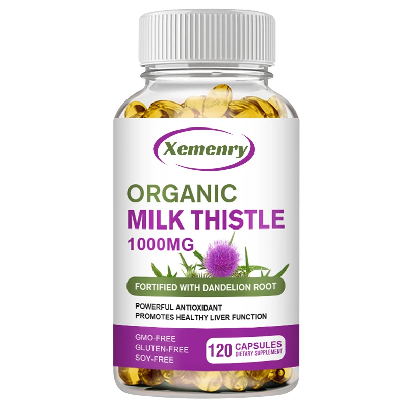 Milk Thistle Capsules 1000 Mg  – обзор и цена Milk Thistle Silymarin