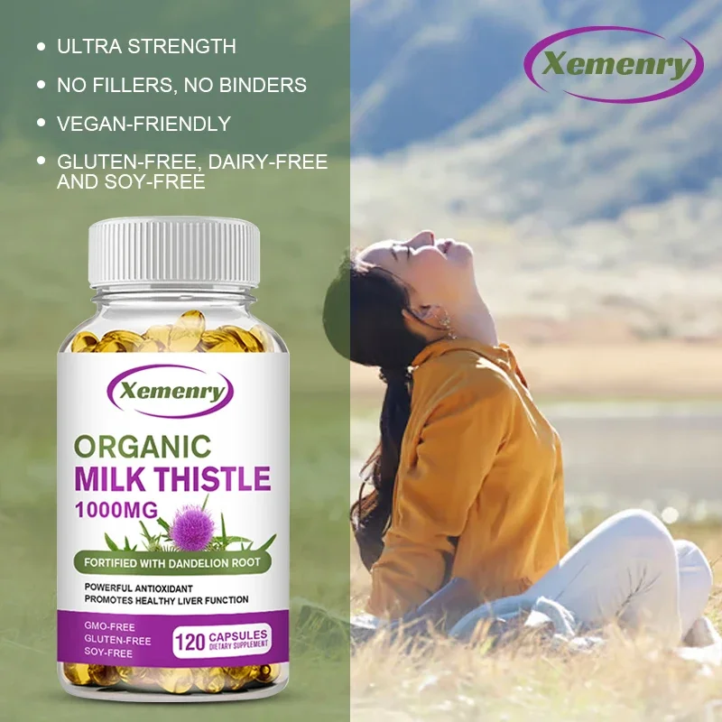 Milk Thistle Capsules 1000 Mg  – обзор и цена Milk Thistle Silymarin