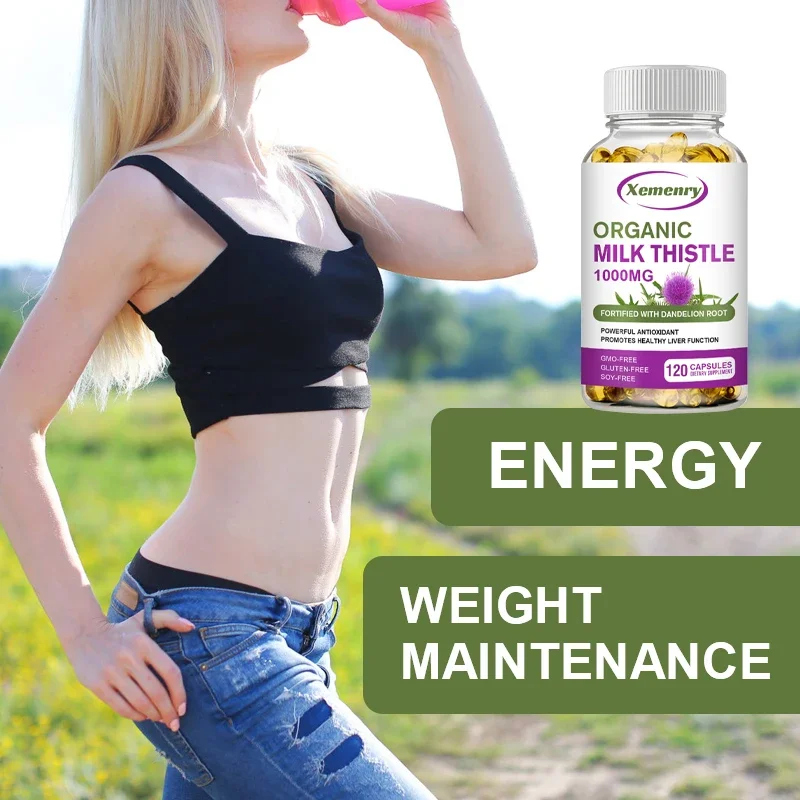 Milk Thistle Capsules 1000 Mg  – обзор и цена Milk Thistle Silymarin