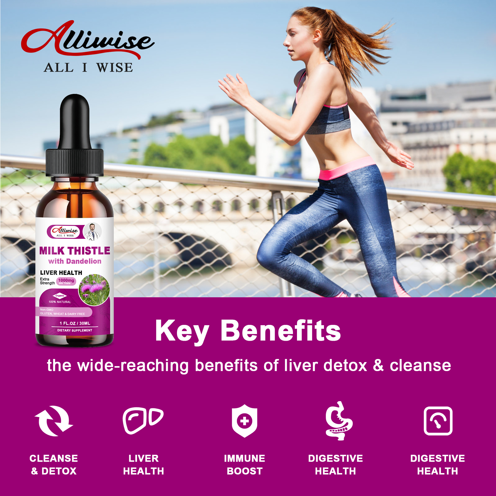 Liver Health Support Liquid Mi – обзор и цена Milk Thistle Silymarin