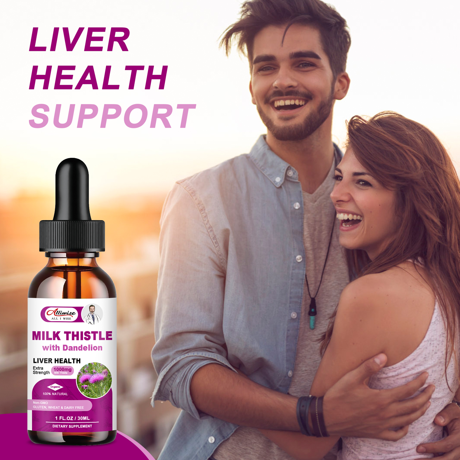Liver Health Support Liquid Mi – обзор и цена Milk Thistle Silymarin
