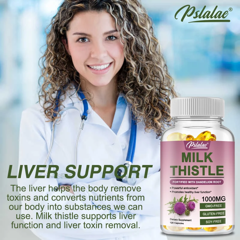 Natural Milk Thistle Supplemen – обзор и цена Milk Thistle Silymarin
