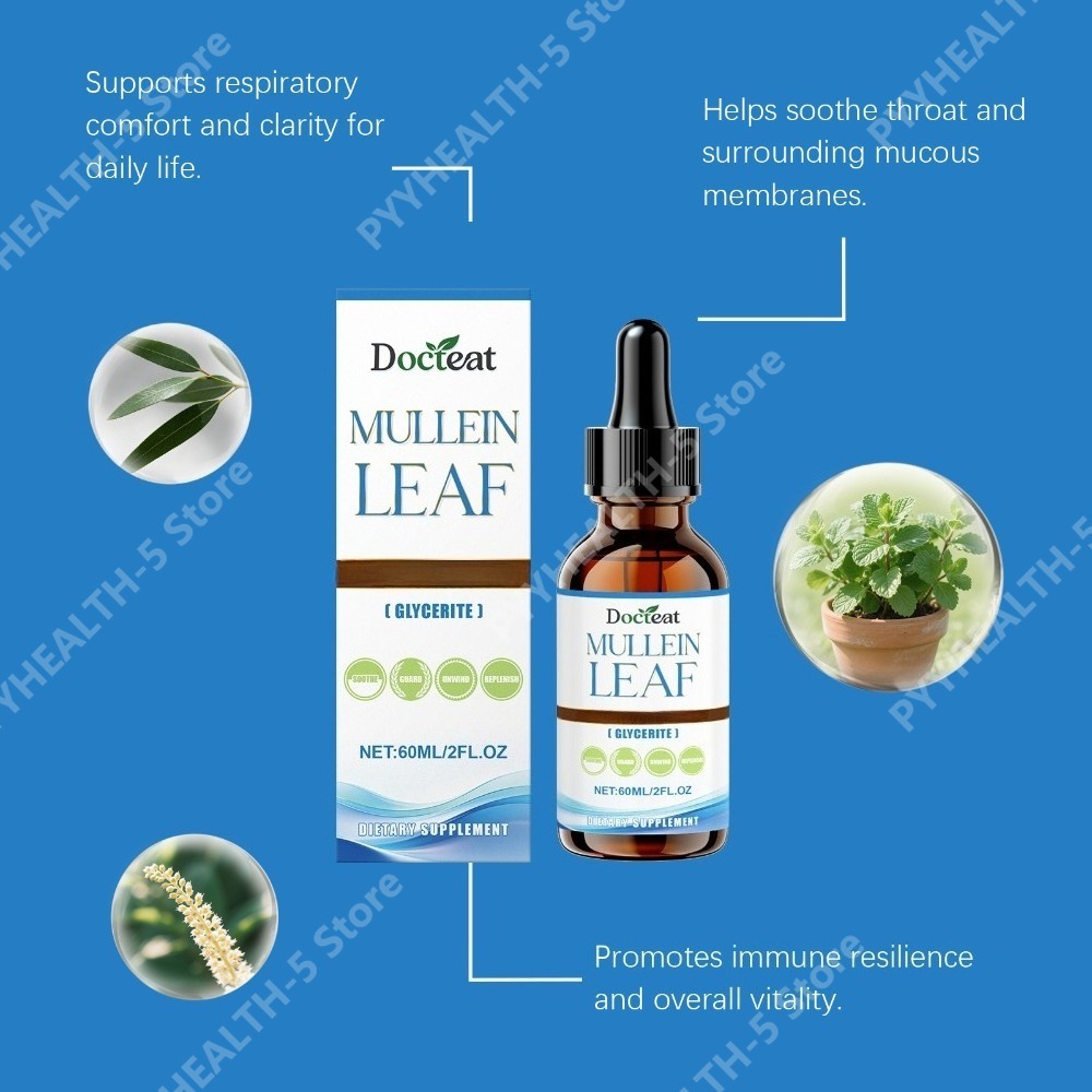 Docteat Mullein Leaf Tincture  – обзор и цена Herbal Wellness Tincture