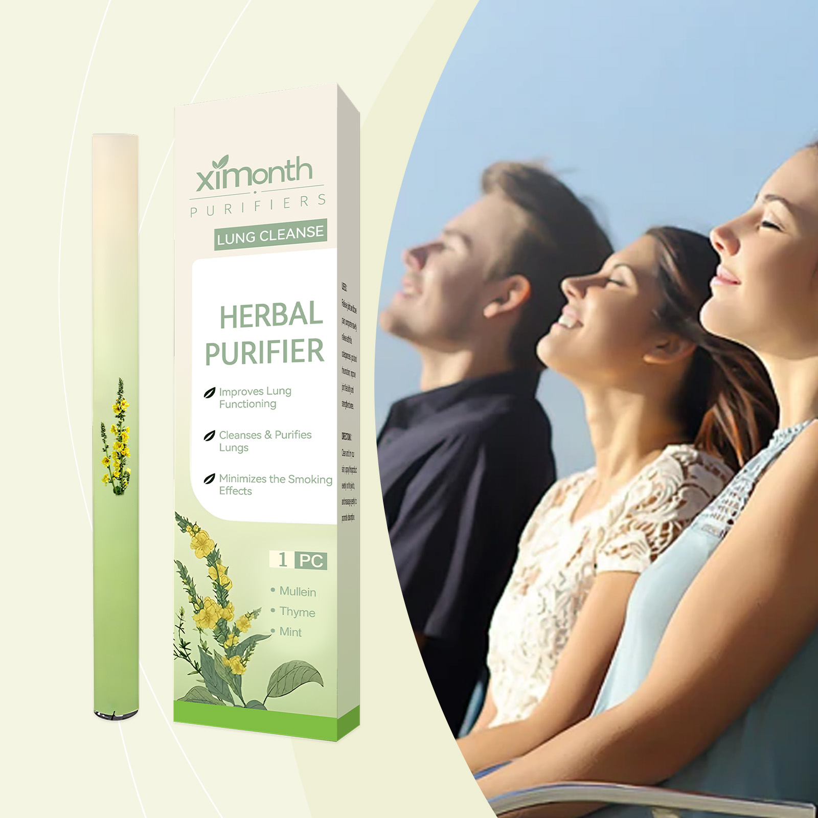 Natural Herbal Breathing Stick – обзор и цена Herbal Wellness For You