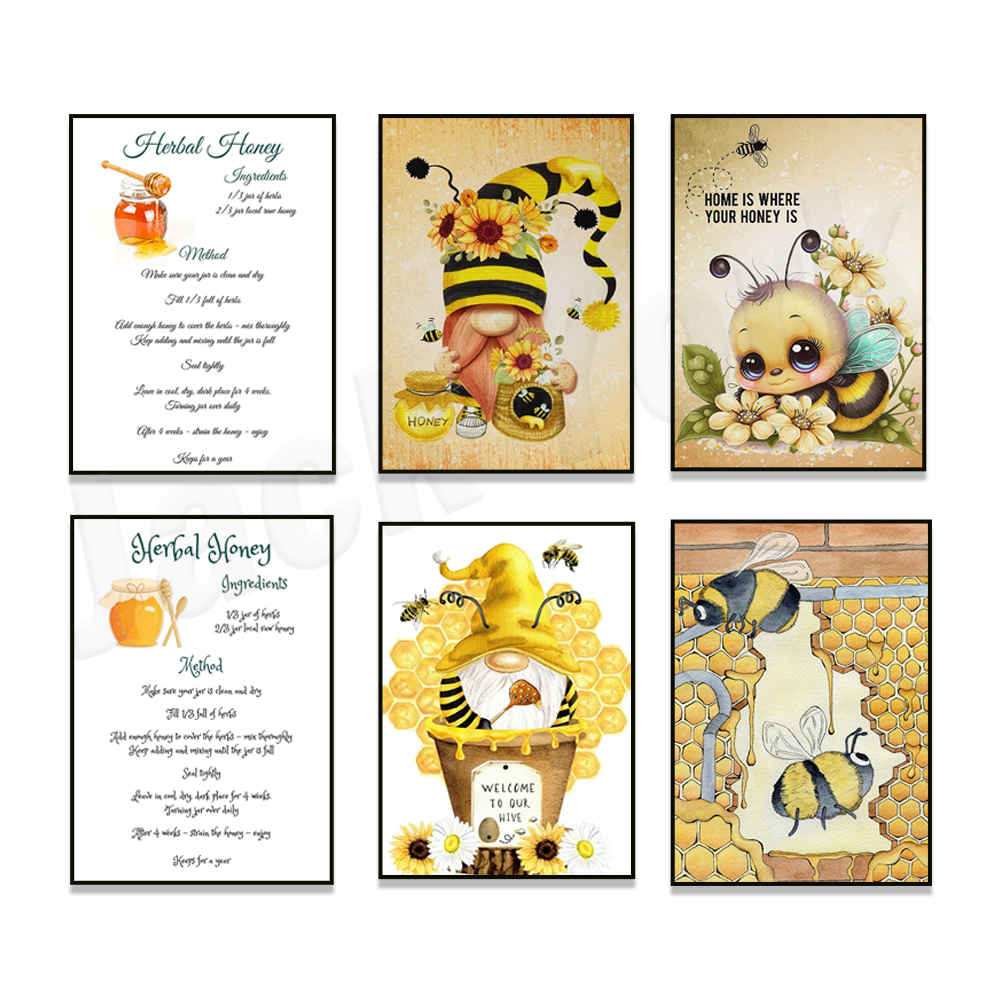 Herbal honey recipe poster, be – обзор и цена Herbal Wellness Recipes