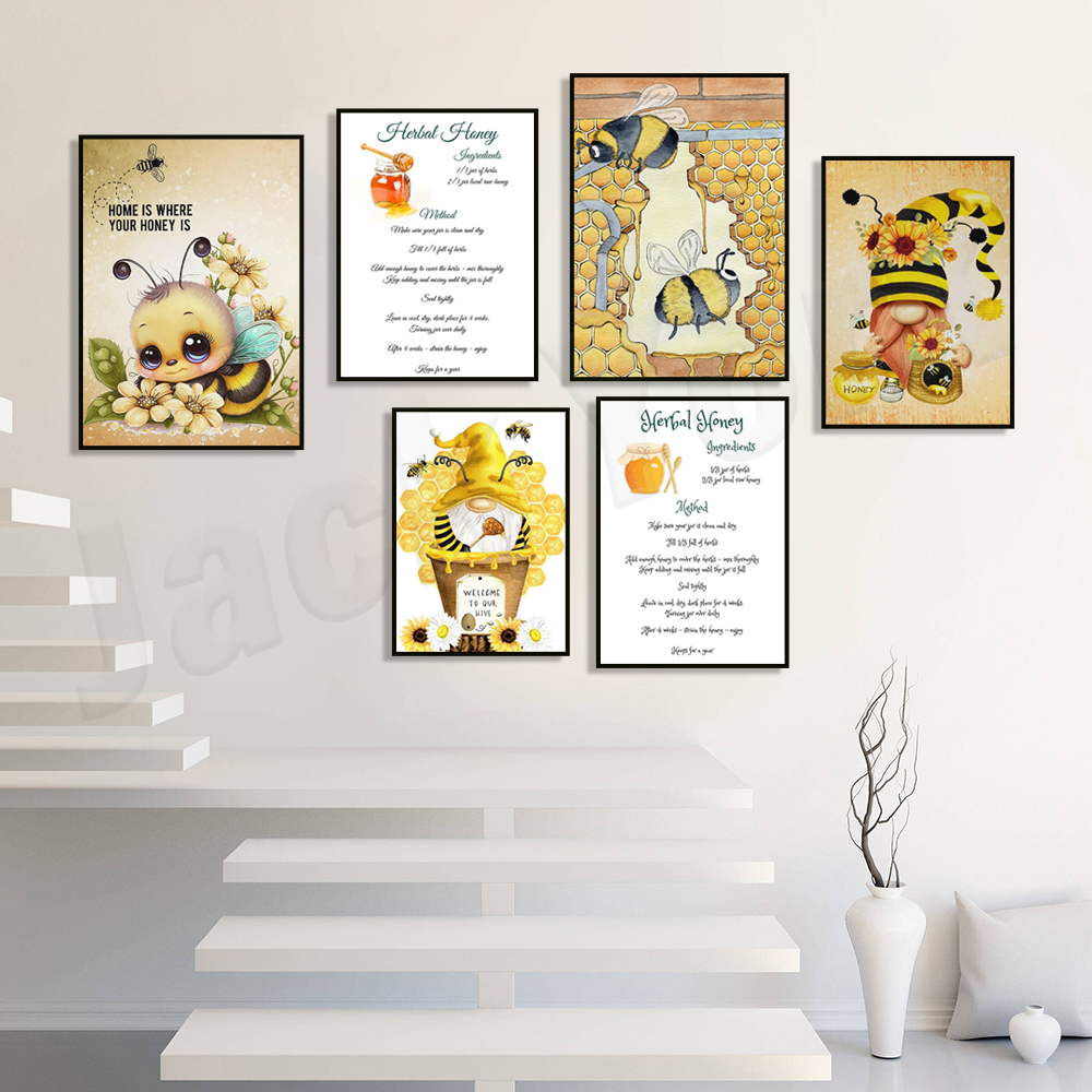 Herbal honey recipe poster, be – обзор и цена Herbal Wellness Recipes
