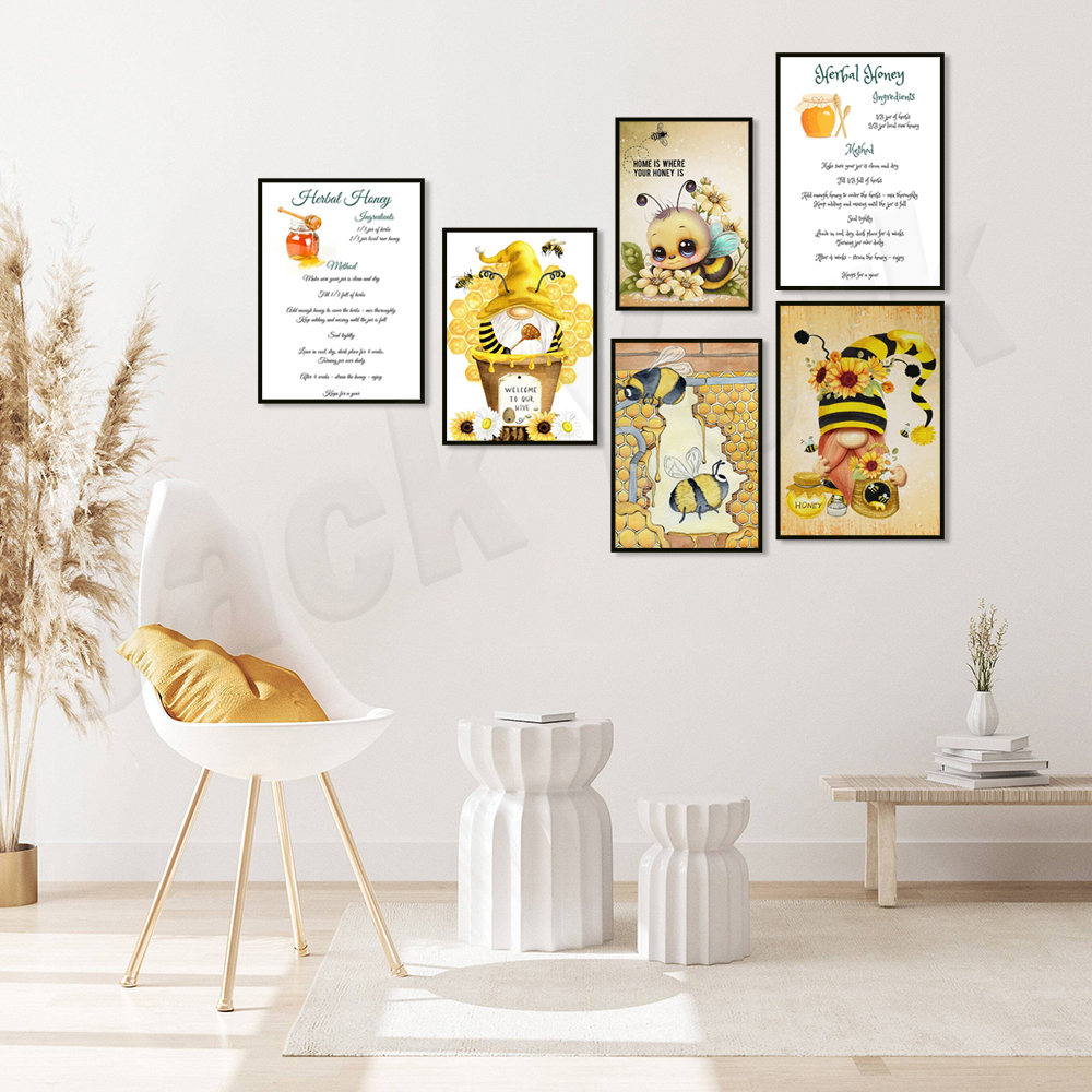 Herbal honey recipe poster, be – обзор и цена Herbal Wellness Recipes