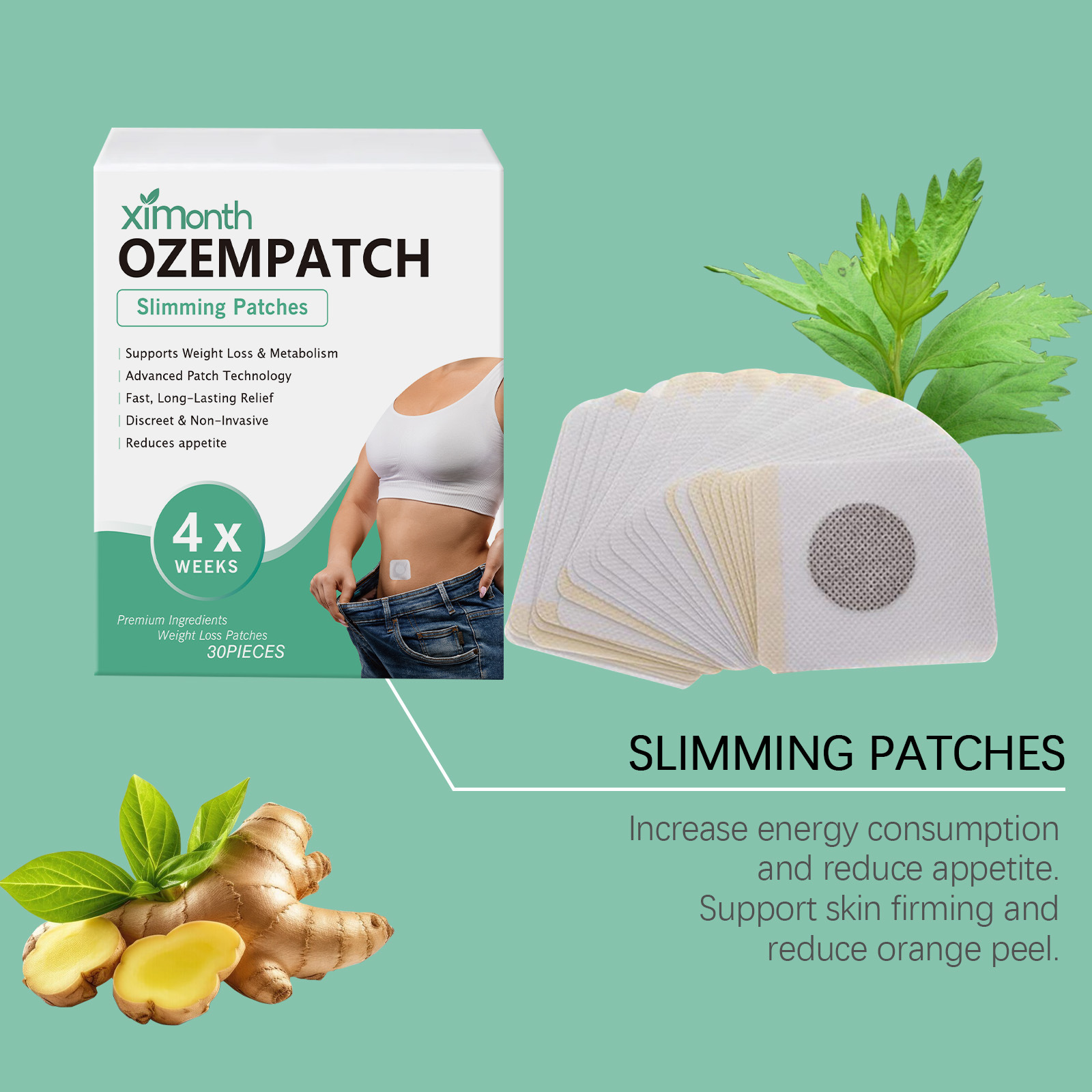 Ximonth Body Shaping Patches I – обзор и цена Herbal Wellness For You
