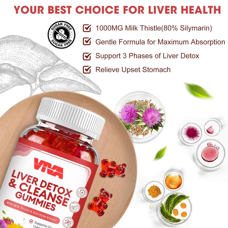 24 Potent Herbs for Liver Deto – обзор и цена Milk Thistle Silymarin